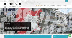 Desktop Screenshot of mozartsom.com.br
