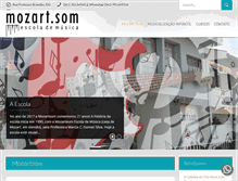 Tablet Screenshot of mozartsom.com.br